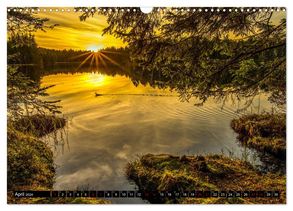 The most beautiful views of Switzerland (CALVENDO wall calendar 2024) 