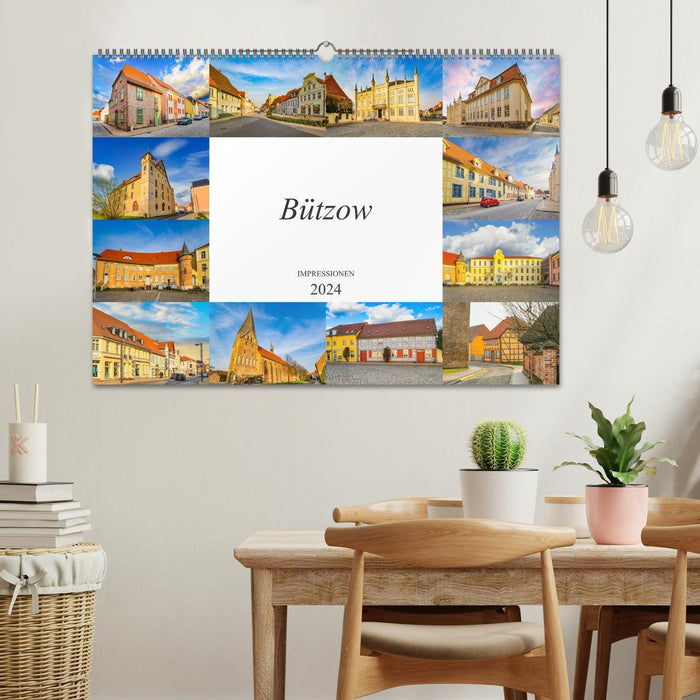Bützow impressions (CALVENDO wall calendar 2024) 