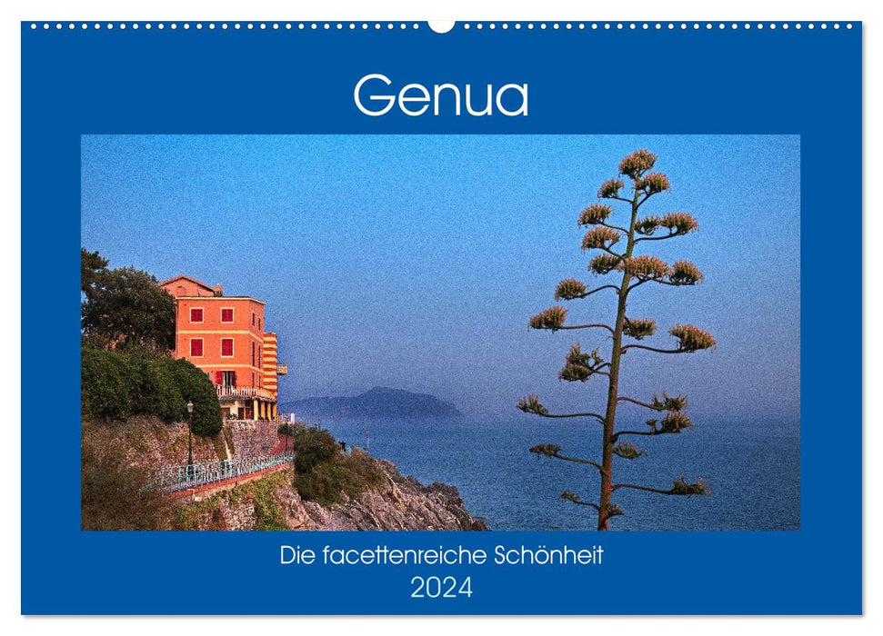 Genua - Die facettenreiche Schönheit (CALVENDO Wandkalender 2024)