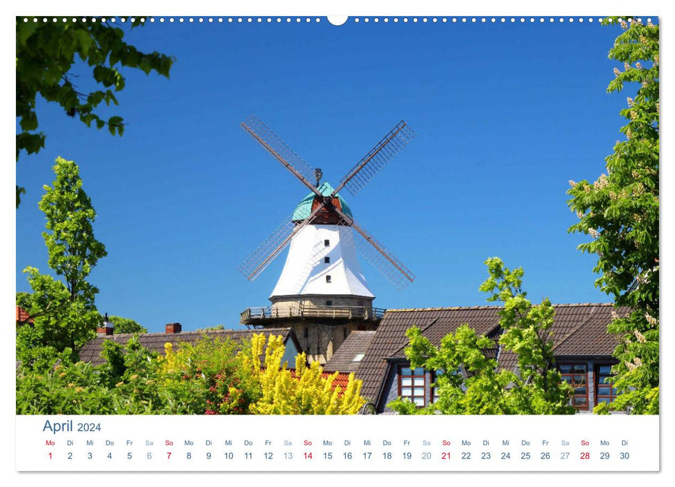 Kappeln 2024. Impressionen zwischen Altstadt und Schlei (CALVENDO Premium Wandkalender 2024)