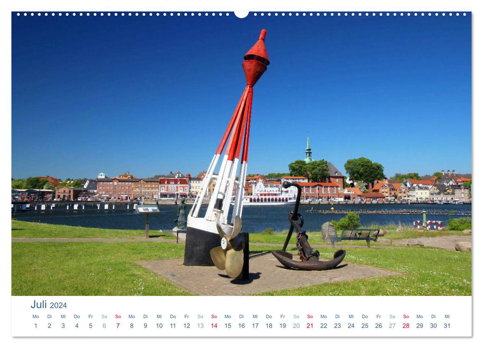 Kappeln 2024. Impressionen zwischen Altstadt und Schlei (CALVENDO Premium Wandkalender 2024)