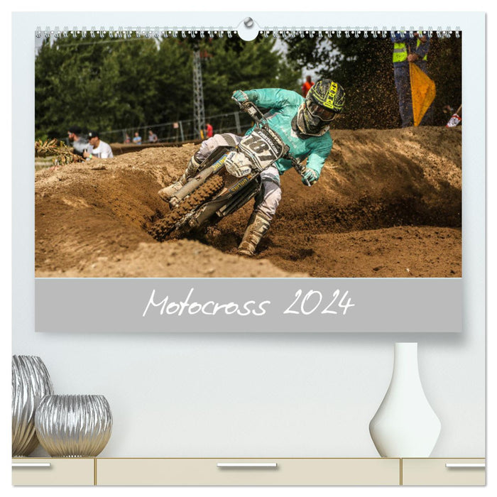 Motocross 2024 (CALVENDO Premium Wandkalender 2024)