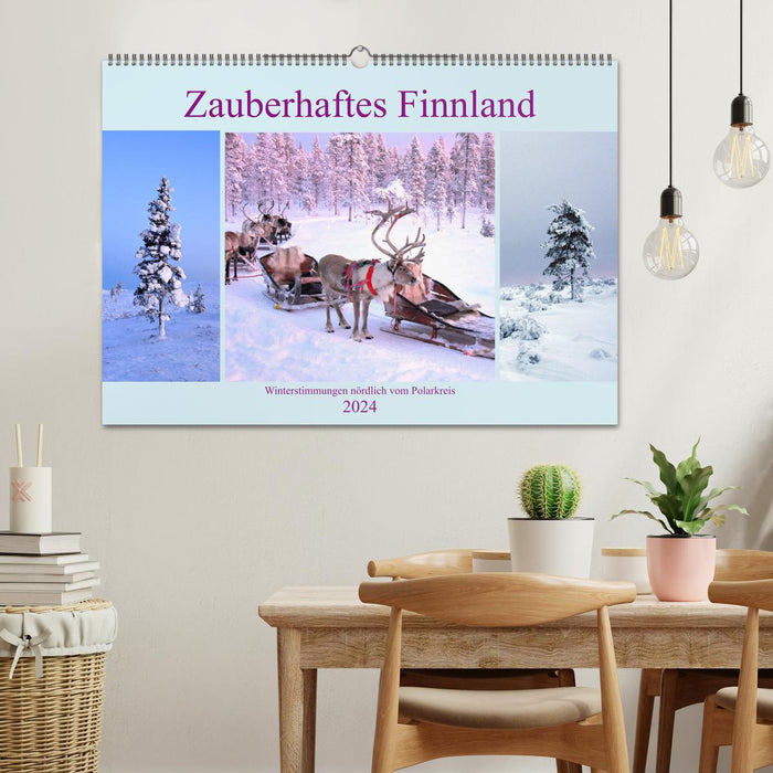 Zauberhaftes Finnland (CALVENDO Wandkalender 2024)