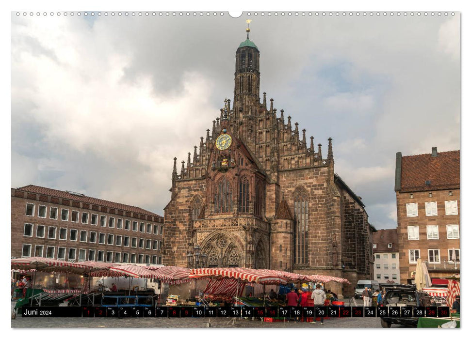 Wunderbares Nürnberg (CALVENDO Wandkalender 2024)