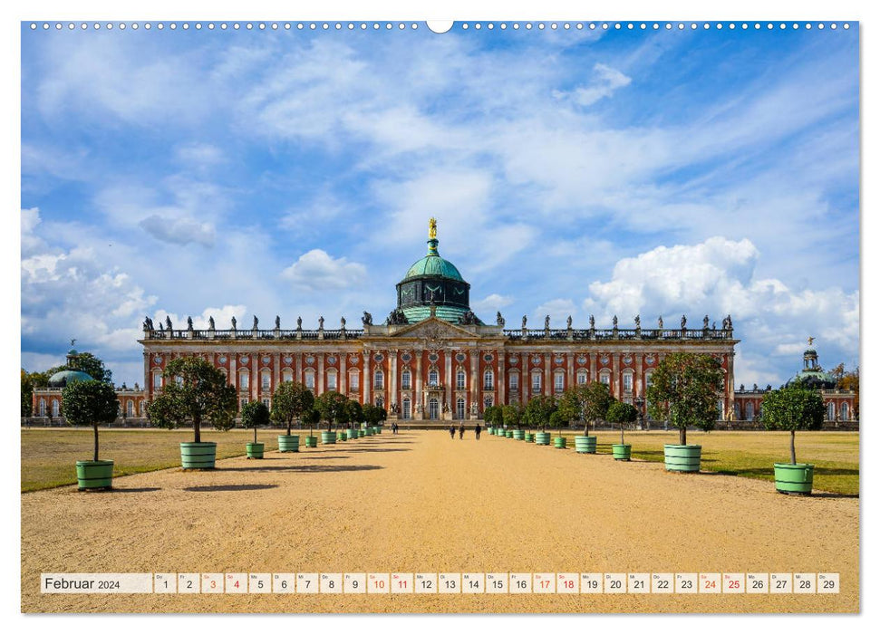 Potsdam Wunderschöne Stadt (CALVENDO Wandkalender 2024)