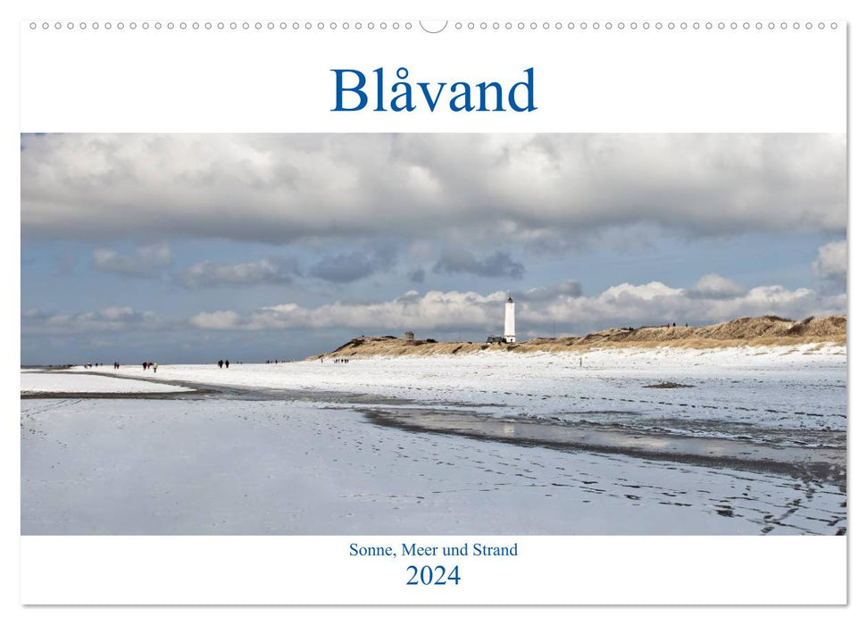 Blåvand - Sonne, Meer und Strand (CALVENDO Wandkalender 2024)