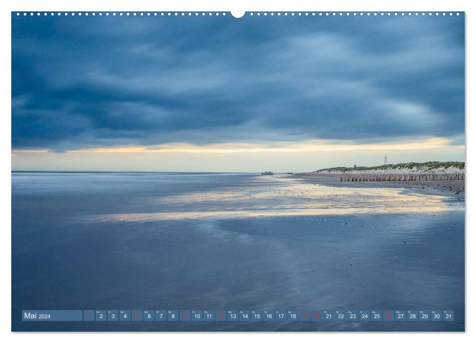 Blåvand - Sonne, Meer und Strand (CALVENDO Wandkalender 2024)