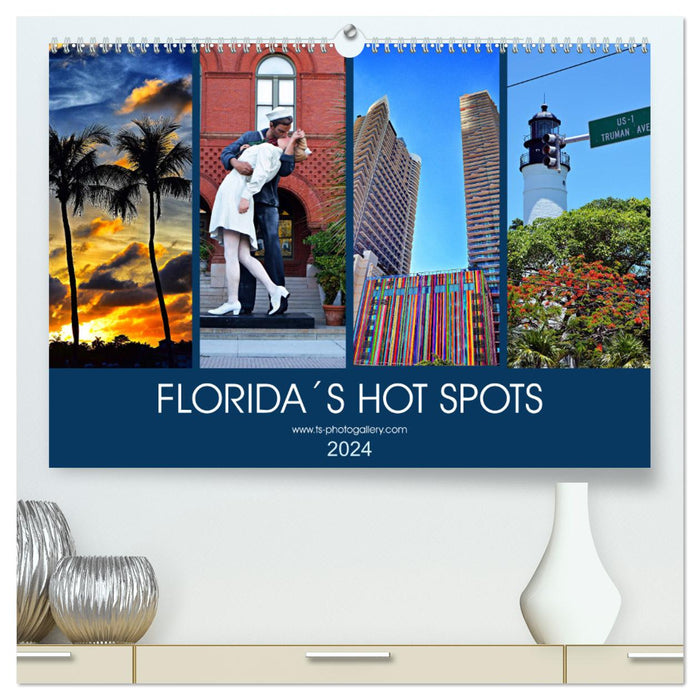 Florida Spots II (CALVENDO Premium Wandkalender 2024)