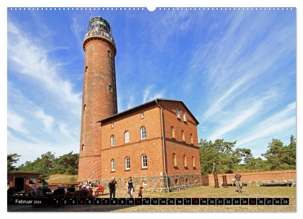 Prerow auf dem Darß - Sehnsuchtsort an der Ostsee (CALVENDO Wandkalender 2024)