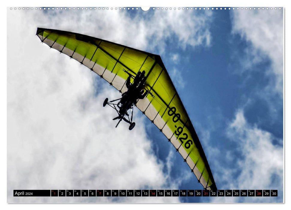 Drachenfliegen - Die Welt aus neuer Perspektive erleben (CALVENDO Premium Wandkalender 2024)