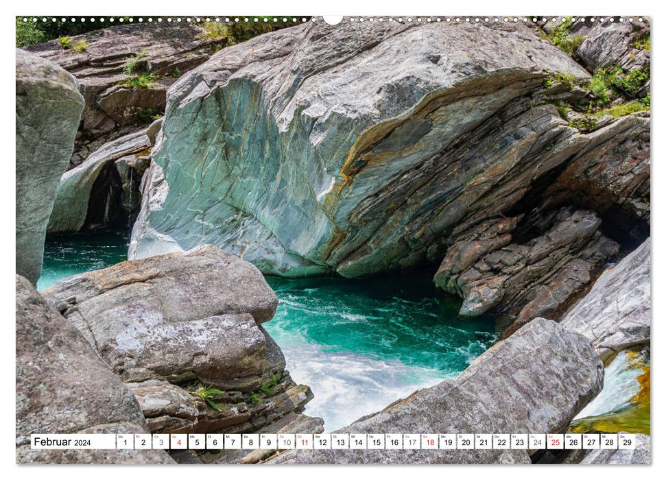 The Green River (CALVENDO Premium Wall Calendar 2024) 