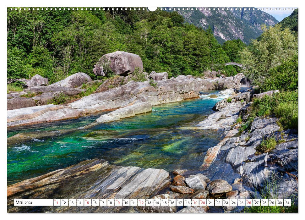 The Green River (CALVENDO Premium Wall Calendar 2024) 