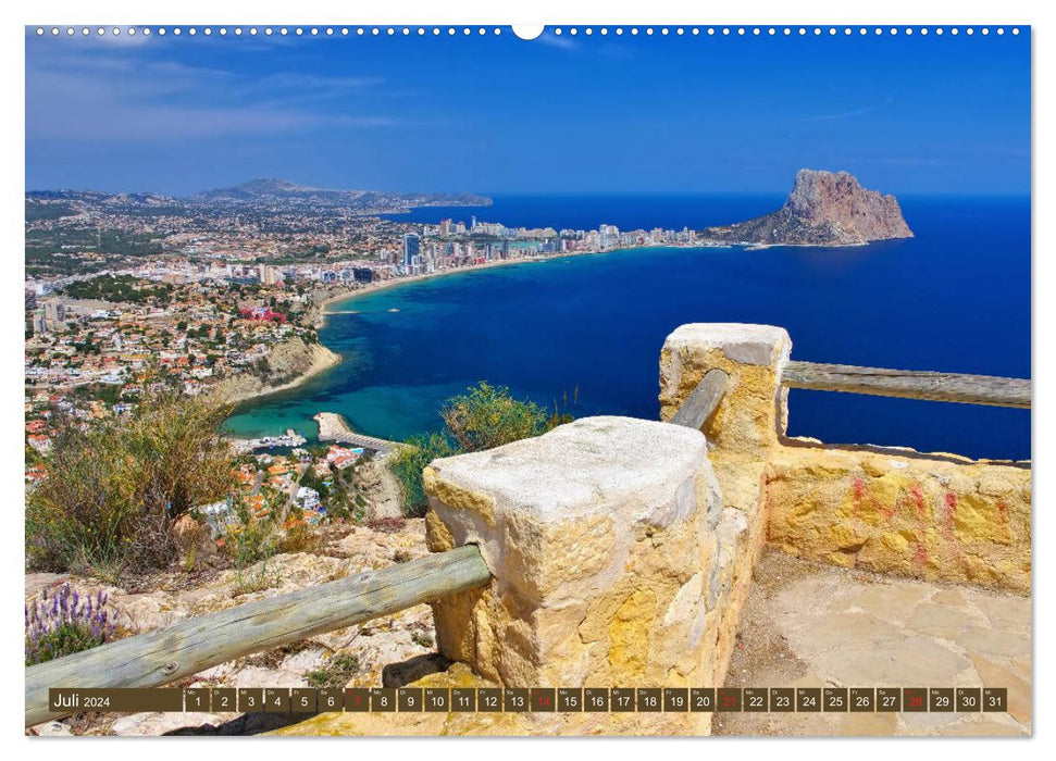 Costa Blanca - The white coast of Spain (CALVENDO Premium Wall Calendar 2024) 