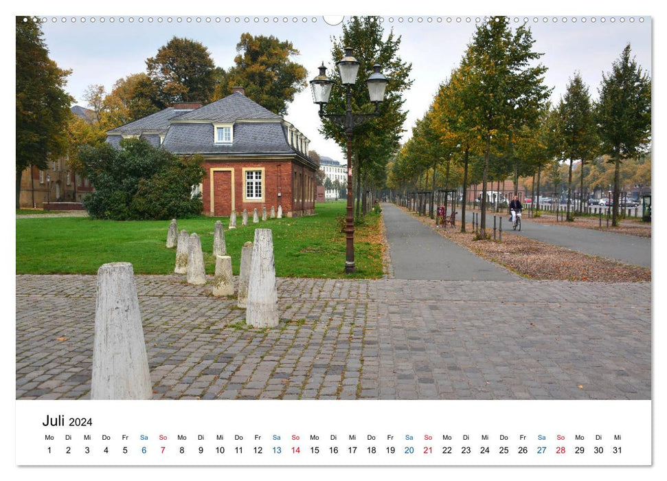 Münster - the lovely cycling city (CALVENDO Premium Wall Calendar 2024) 