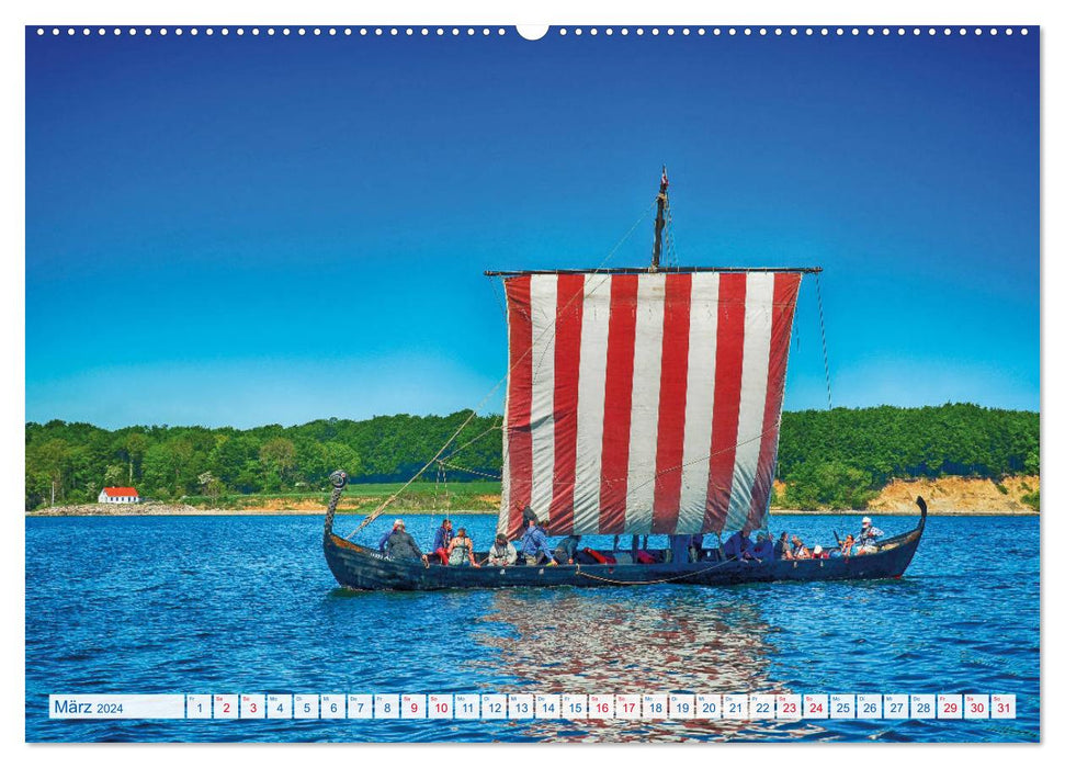 Flensburg Fjord (CALVENDO Premium Wandkalender 2024)