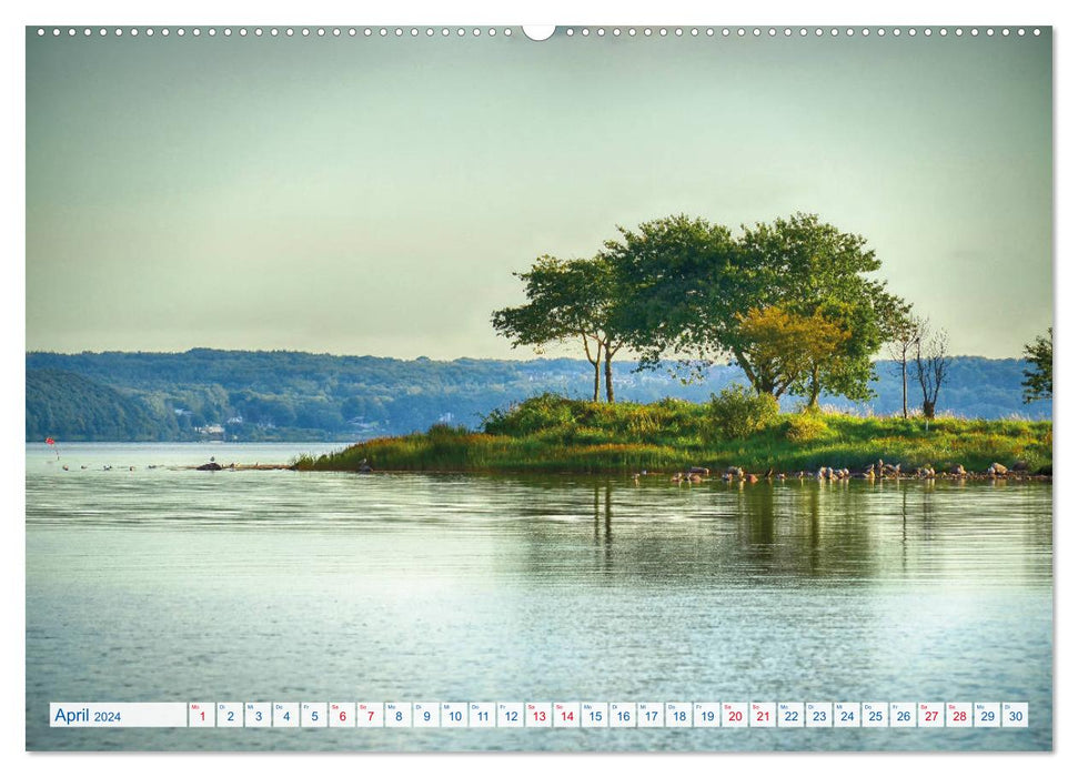 Flensburg Fjord (CALVENDO Premium Wall Calendar 2024) 