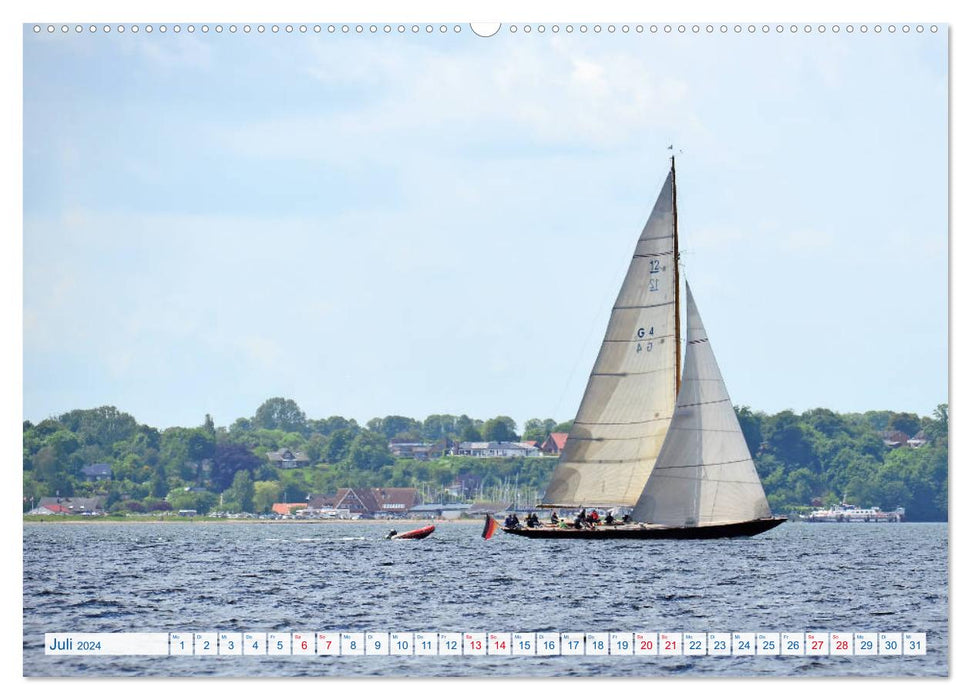 Flensburg Fjord (CALVENDO Premium Wall Calendar 2024) 