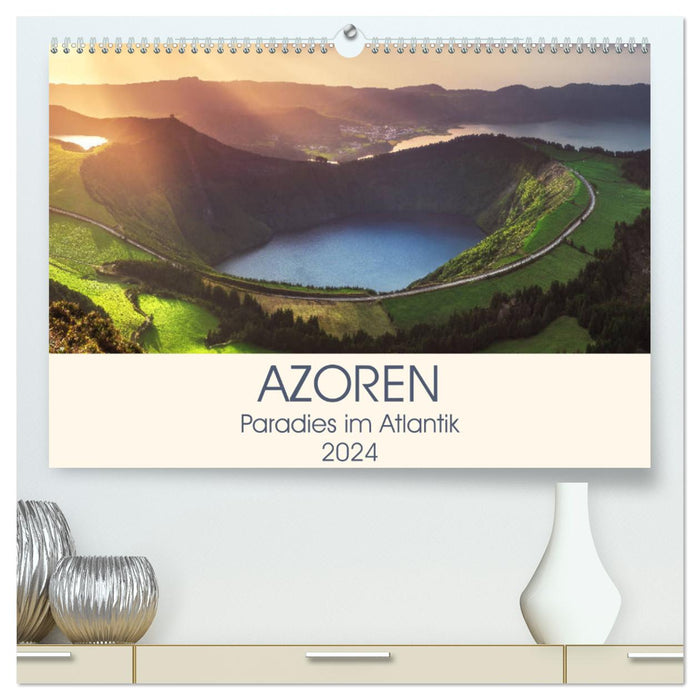 Azoren – Paradies im Atlantik (CALVENDO Premium Wandkalender 2024)