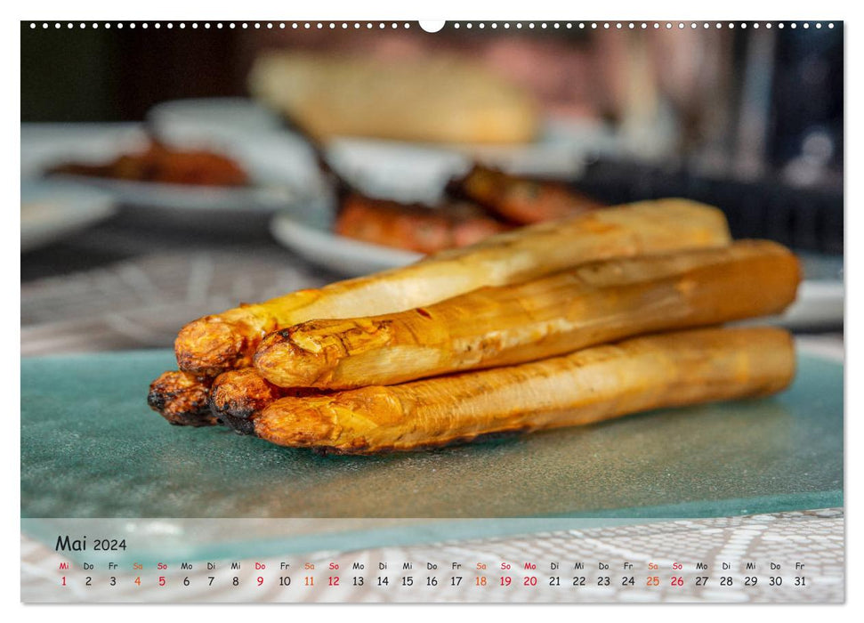 BBQ - Smoker Für Fleisch und Gemüse (CALVENDO Premium Wandkalender 2024)