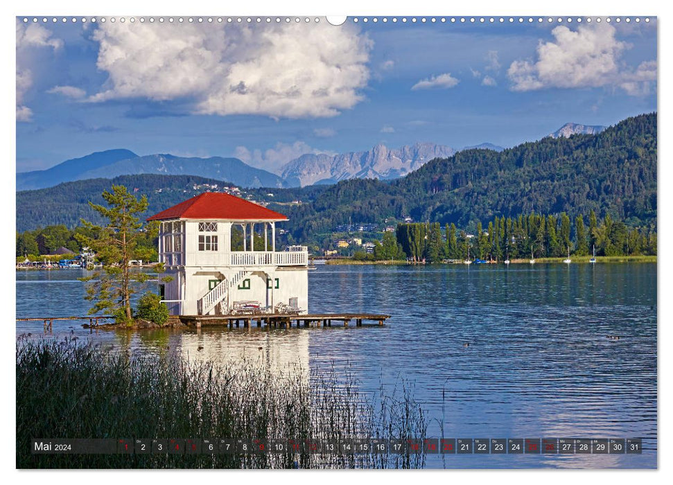 Lake Wörthersee - Austria's Riviera (CALVENDO Premium Wall Calendar 2024) 