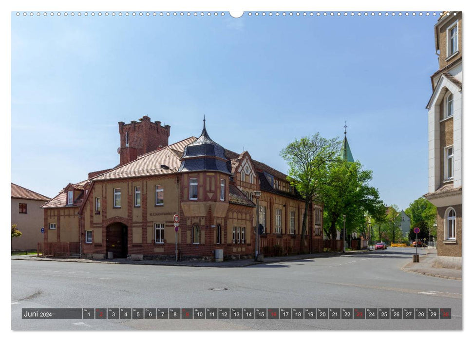 Sur la route à Torgau (Calendrier mural CALVENDO Premium 2024) 