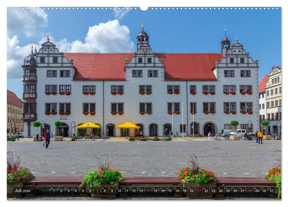 Sur la route à Torgau (Calendrier mural CALVENDO Premium 2024) 