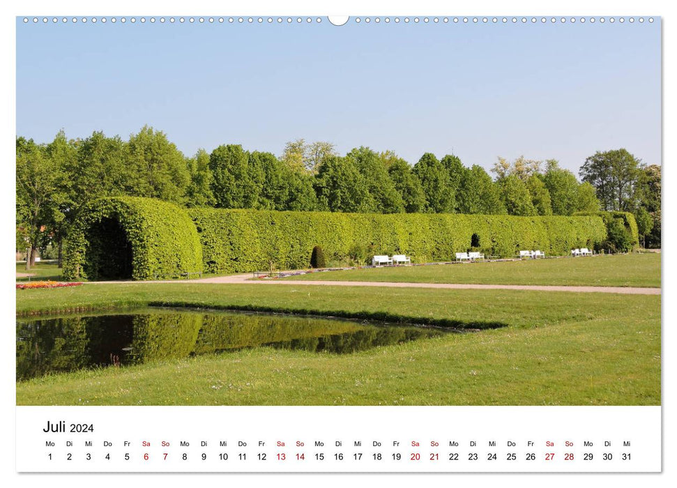 Schwerin - state capital of Mecklenburg-Western Pomerania (CALVENDO Premium Wall Calendar 2024) 