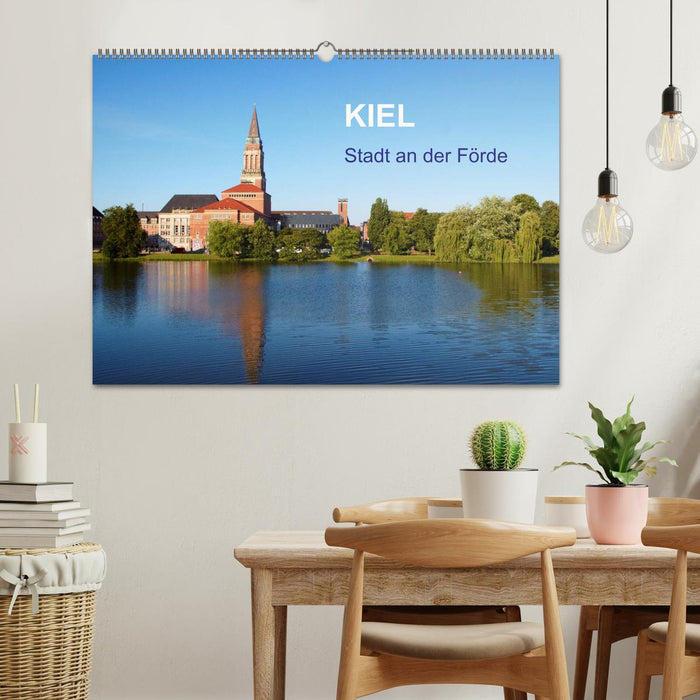 Kiel - Stadt an der Förde (CALVENDO Wandkalender 2024)