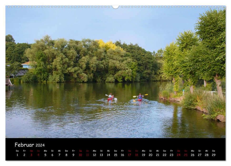 Kiel - Stadt an der Förde (CALVENDO Wandkalender 2024)