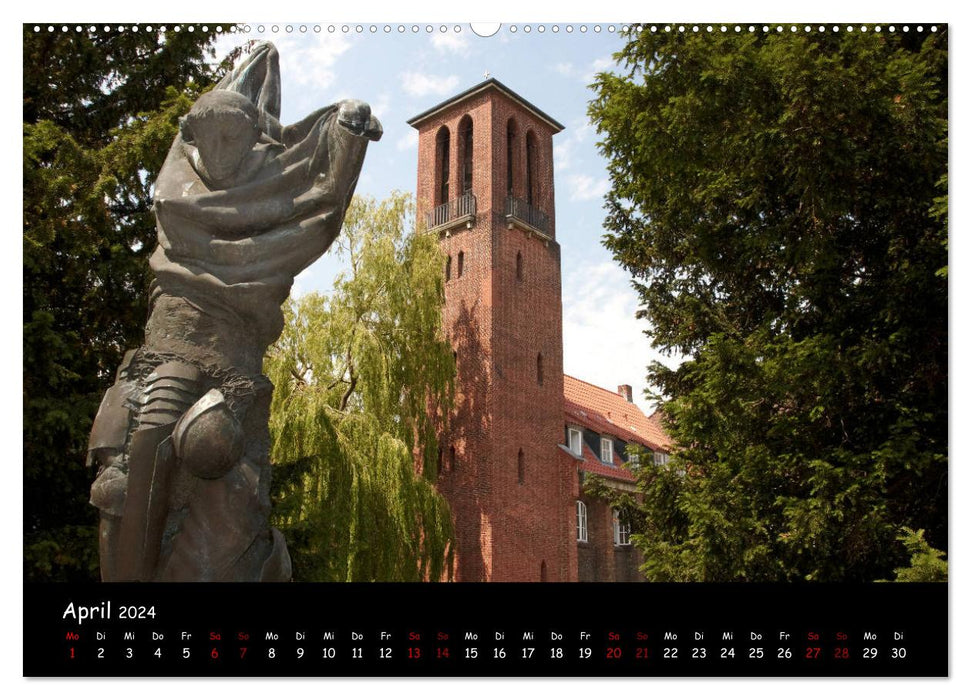 Kiel - Stadt an der Förde (CALVENDO Wandkalender 2024)