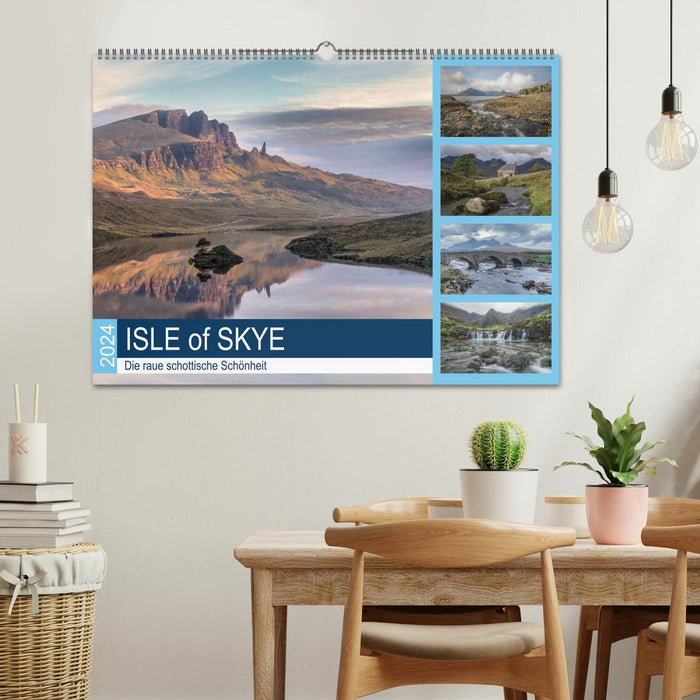Isle of Skye, die raue schottische Schönheit (CALVENDO Wandkalender 2024)