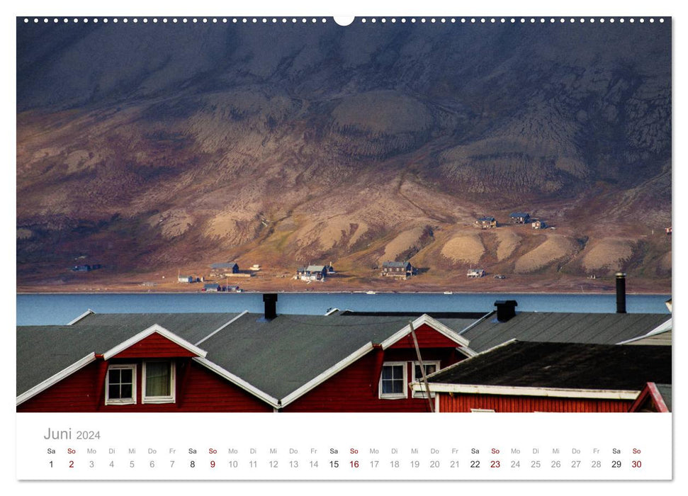 Spitzbergen - Wild.Rau.Ungezähmt. (CALVENDO Wandkalender 2024)