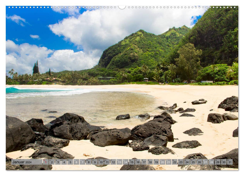 Kauai - Einmal Paradies und zurück (CALVENDO Wandkalender 2024)