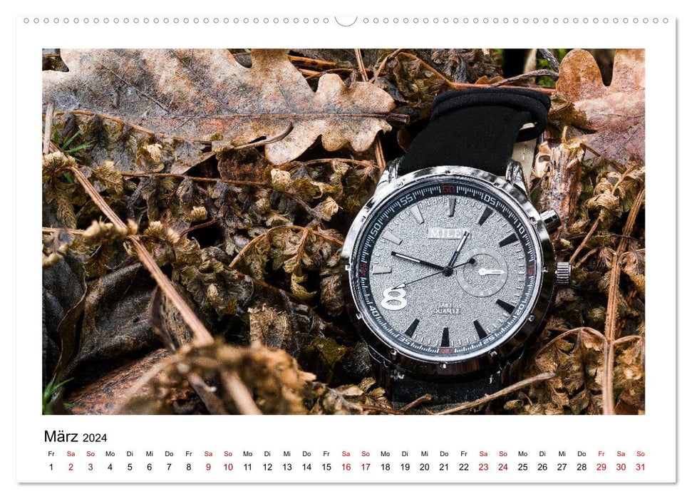 Horloges du monde entier - La suite (Calendrier mural CALVENDO Premium 2024) 