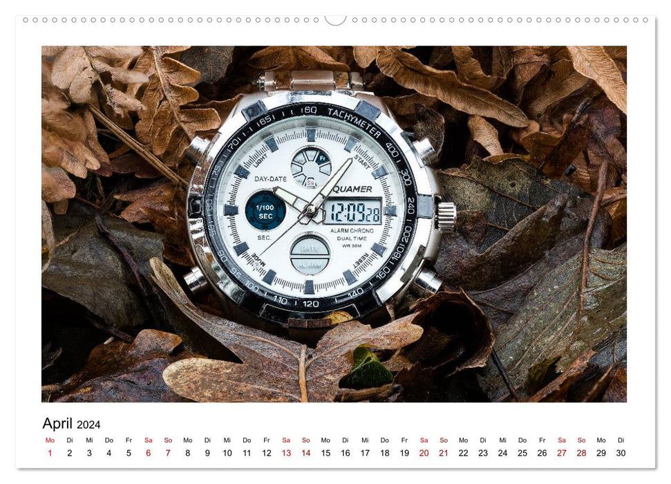 Horloges du monde entier - La suite (Calendrier mural CALVENDO Premium 2024) 