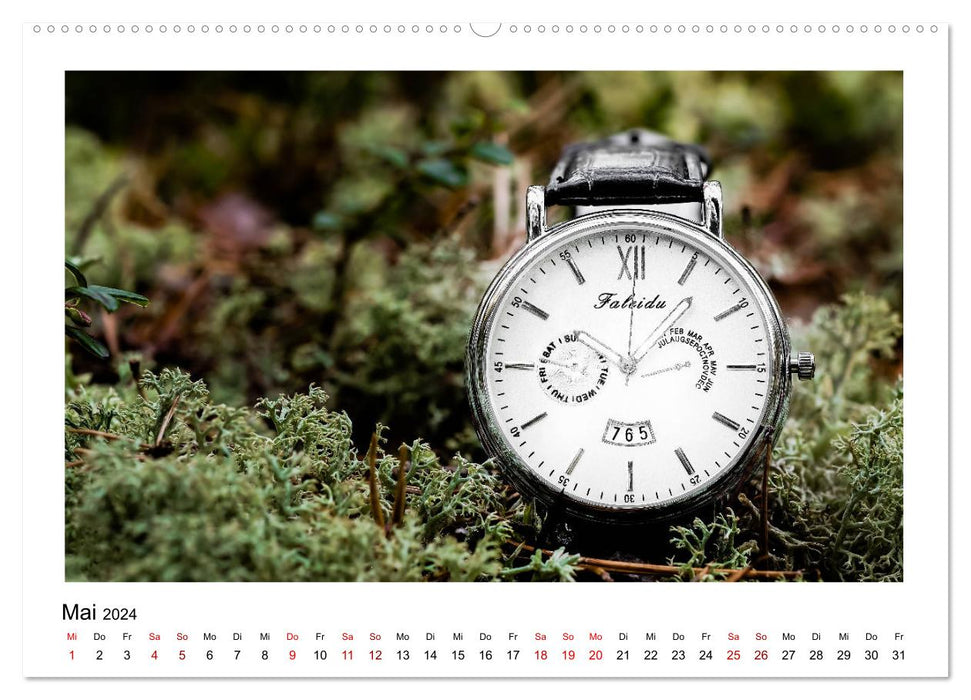 Uhren aus aller Welt - Die Fortsetzung (CALVENDO Premium Wandkalender 2024)