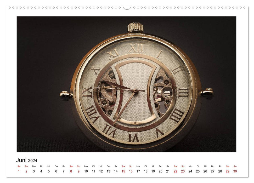 Horloges du monde entier - La suite (Calendrier mural CALVENDO Premium 2024) 