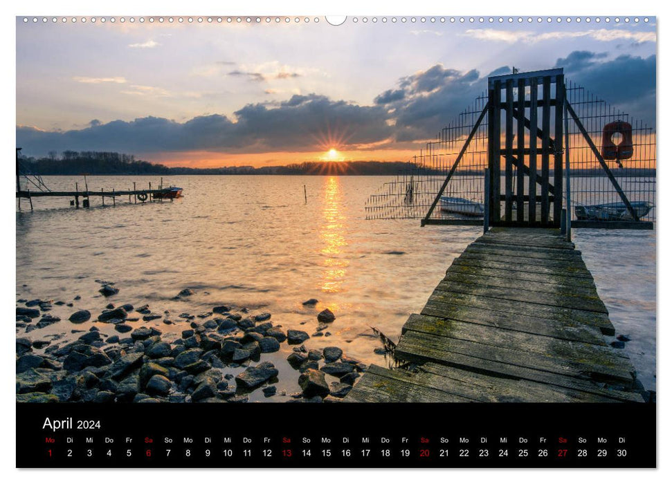 Côte de la mer Baltique d'Ostholstein (Calendrier mural CALVENDO Premium 2024) 