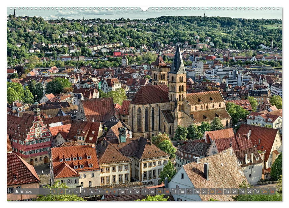 Esslingen am Neckar. Ein- und Ausblicke von Andreas Voigt (CALVENDO Wandkalender 2024)