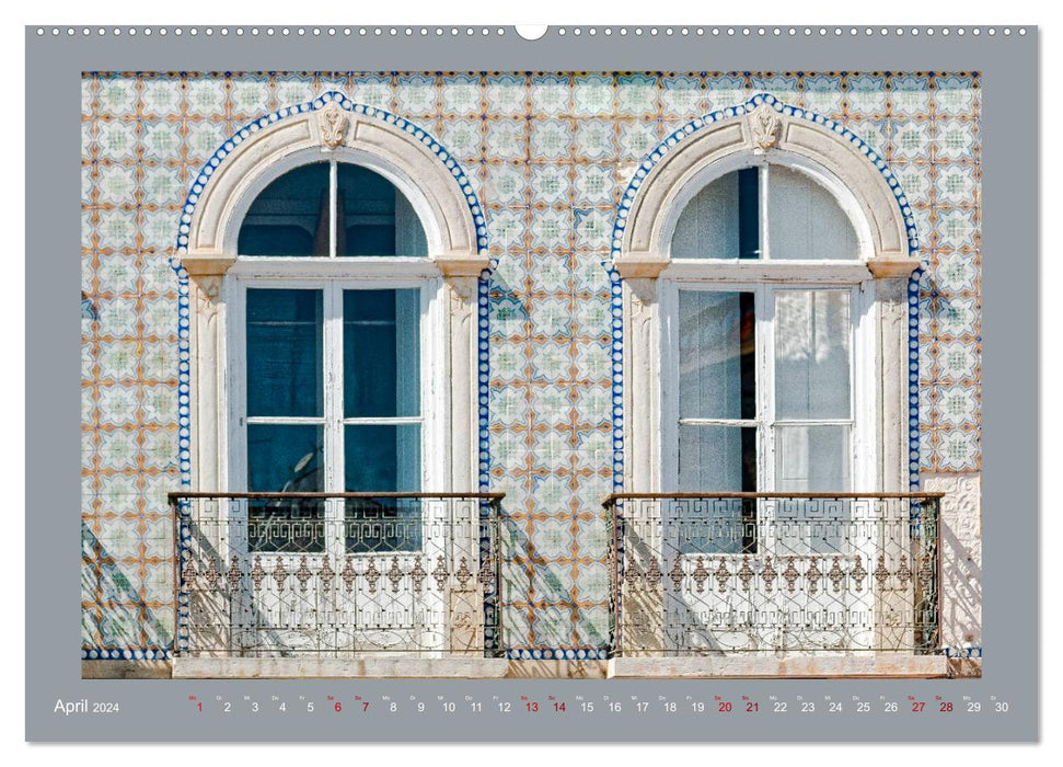 Algarve - Du bout du monde à Tavira (Calendrier mural CALVENDO Premium 2024) 