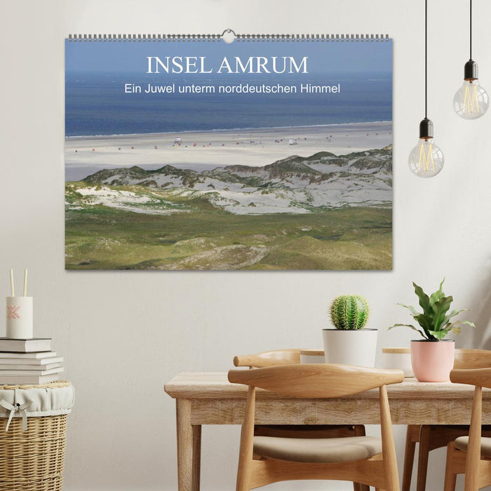 Insel Amrum - Ein Juwel unterm norddeutschen Himmel (CALVENDO Wandkalender 2024)