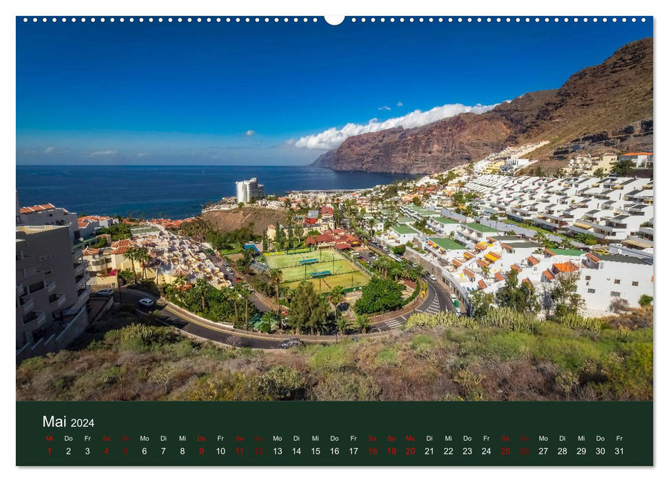 Bezauberndes Teneriffa (CALVENDO Wandkalender 2024)