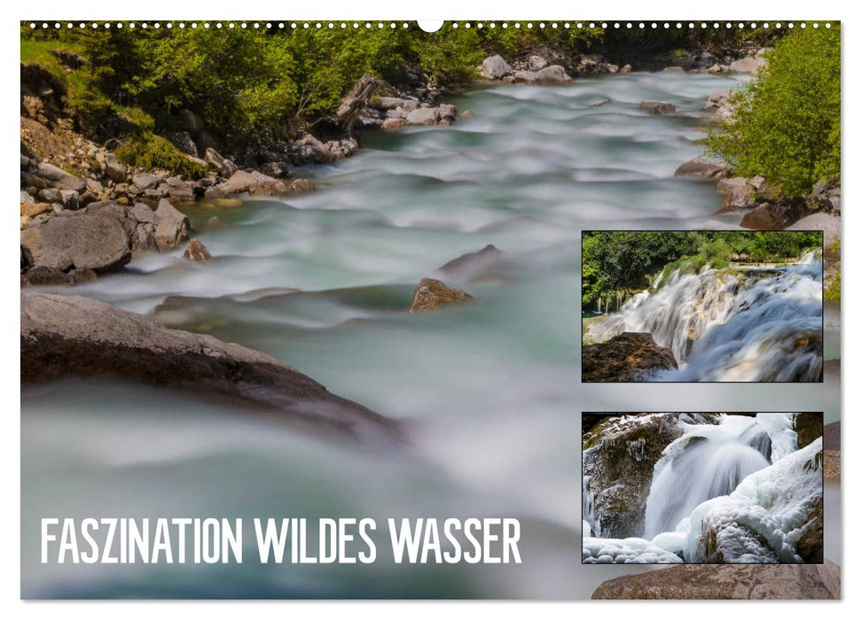 Faszination wildes Wasser (CALVENDO Wandkalender 2024)