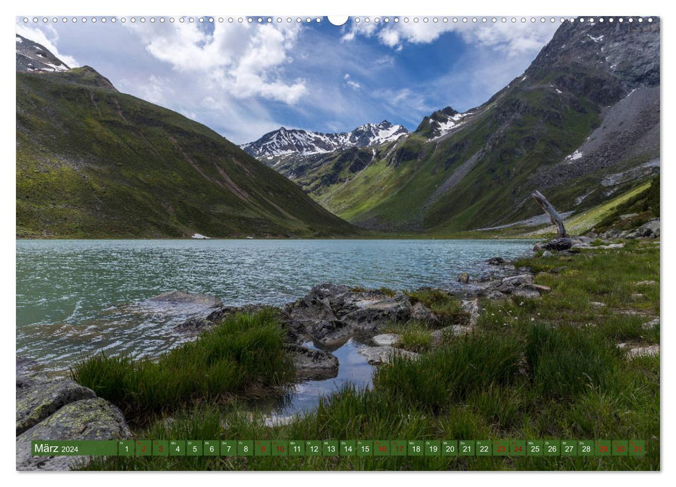 Pitztal in Bildern (CALVENDO Wandkalender 2024)