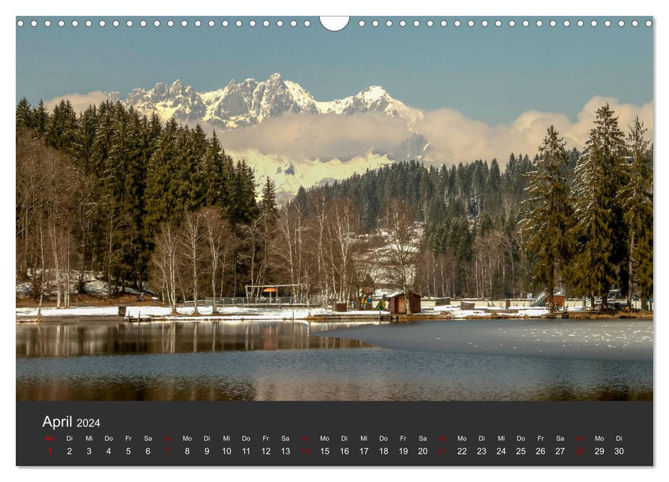 Der Wilde Kaiser, das Kletterparadies bei Kitzbühel (CALVENDO Wandkalender 2024)