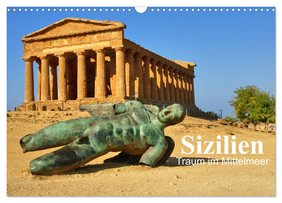 Sizilien - Traum im Mittelmeer (CALVENDO Wandkalender 2024)