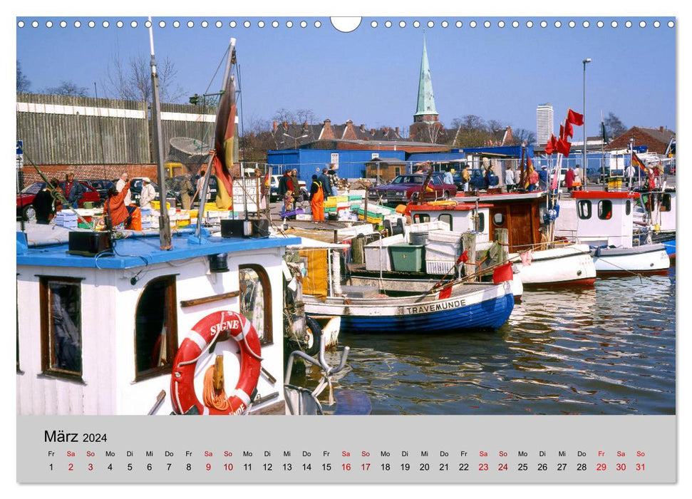 Travemünde maritim (CALVENDO Wandkalender 2024)