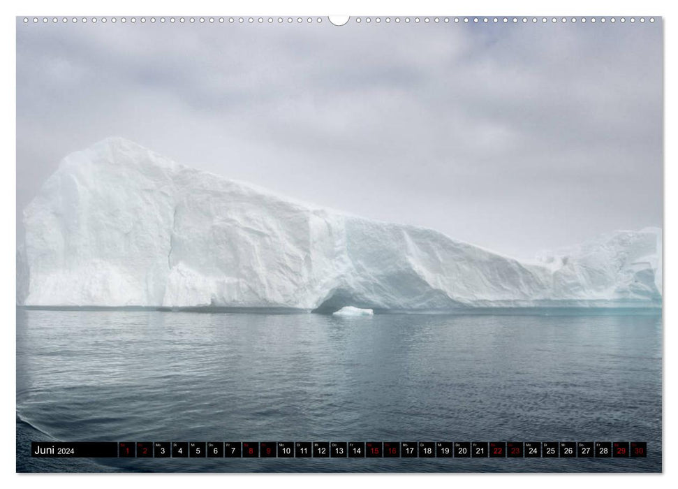 GRÖNLAND Eisfjord und Diskobucht (CALVENDO Wandkalender 2024)