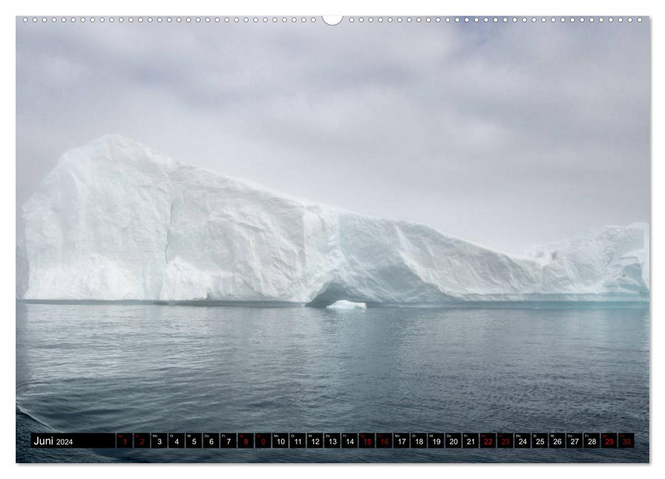 GREENLAND Icefjord and Disko Bay (CALVENDO wall calendar 2024) 