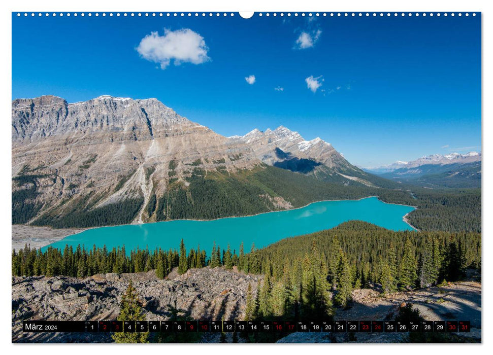 Canada - Vast Wilderness (CALVENDO Wall Calendar 2024) 